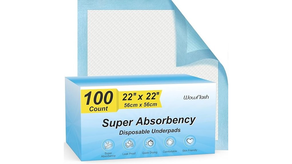 highly absorbent protective pads