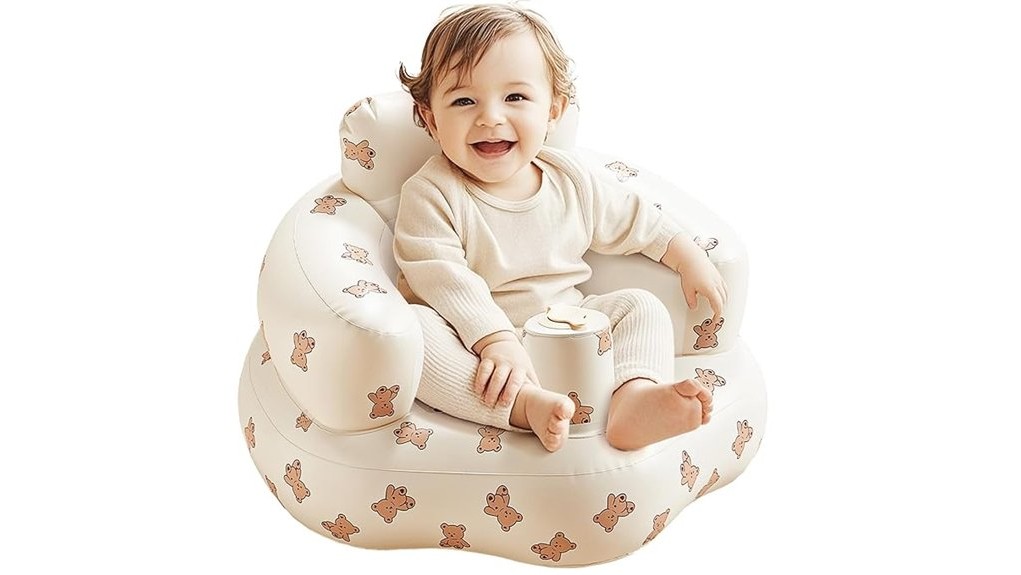 inflatable baby seat review