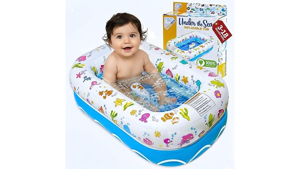inflatable bathtub for toddlers