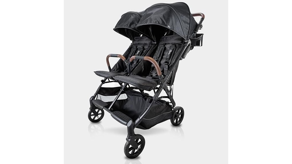 lightweight double stroller review
