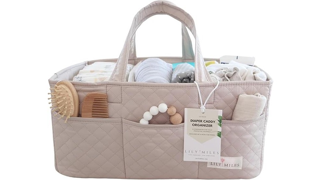 lily miles diaper caddy review