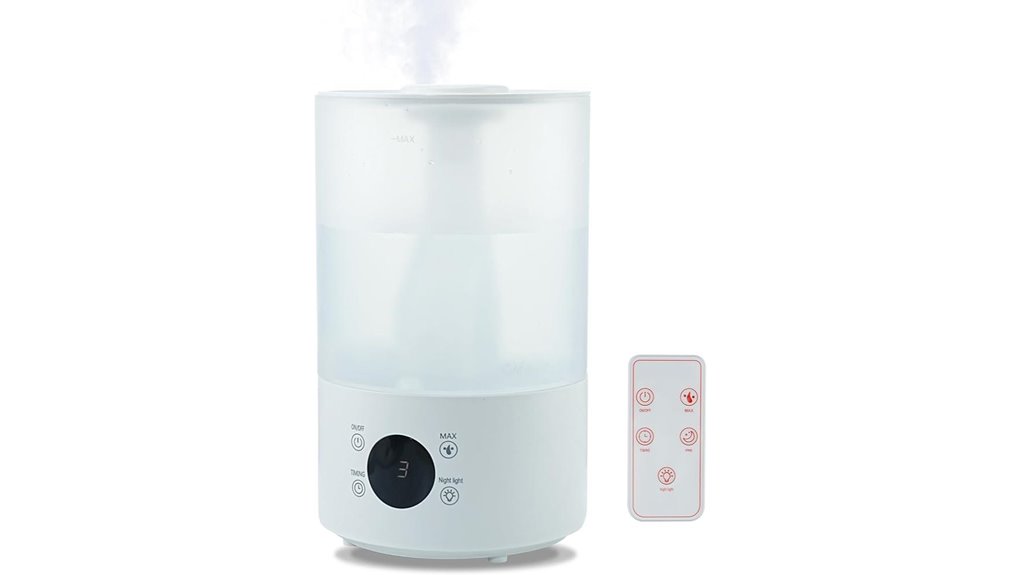 long lasting cool mist humidifier