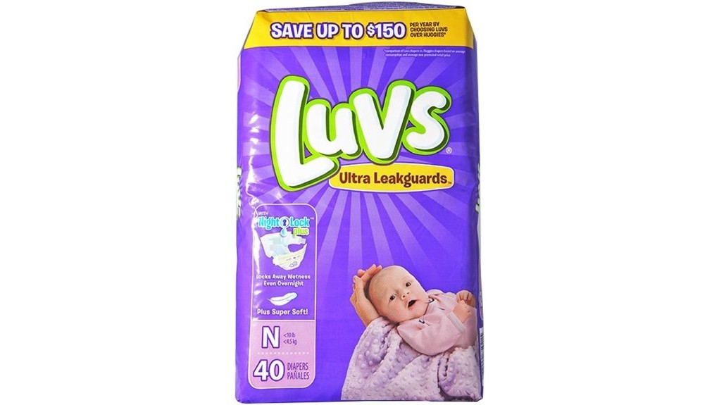 luvs newborn diaper review