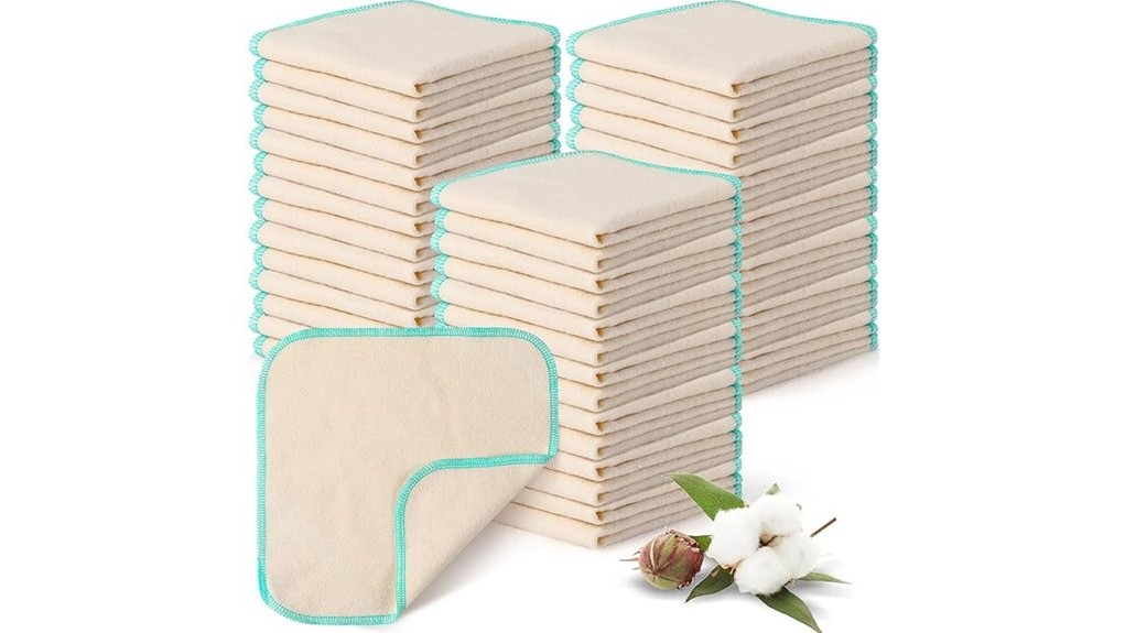 meekoo flannel wipes review