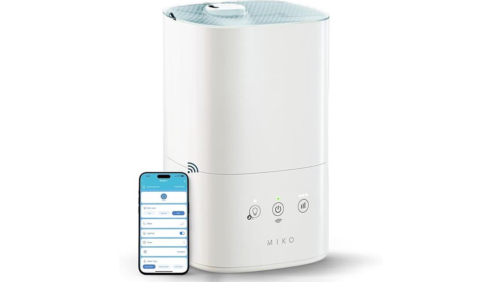 miko bedroom humidifier for babies