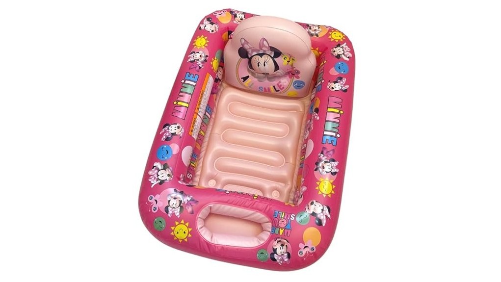 minnie mouse inflatable bathtub review