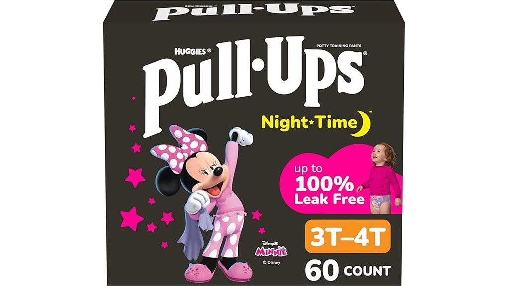 night time potty training success
