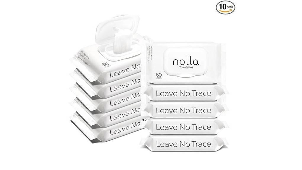 nolla flushable wipes review