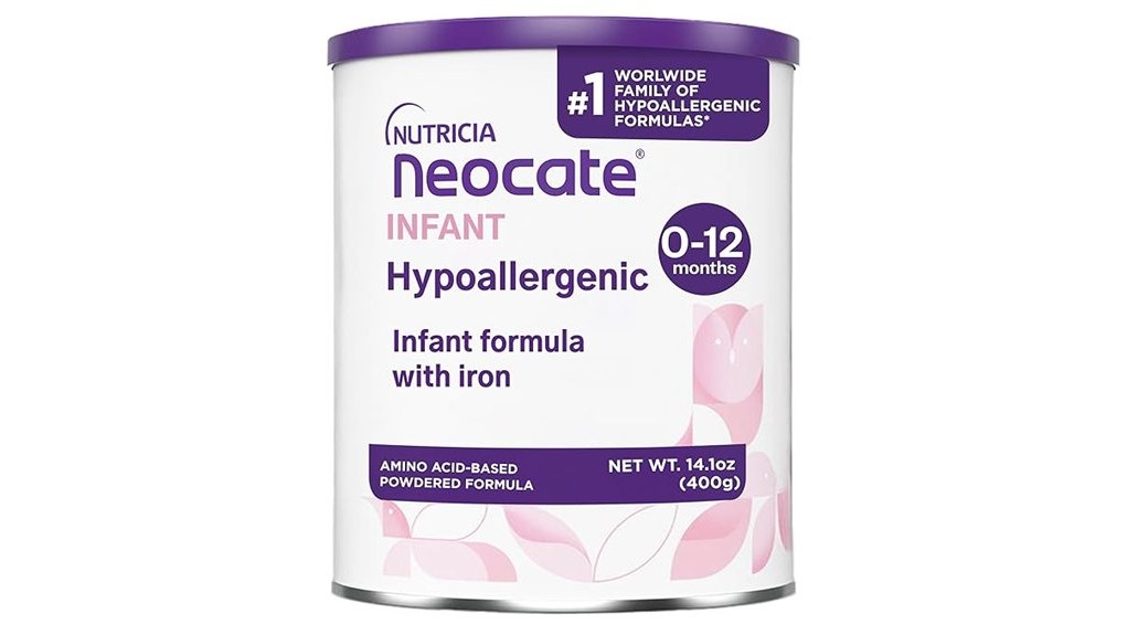 nutricia neocate formula evaluation