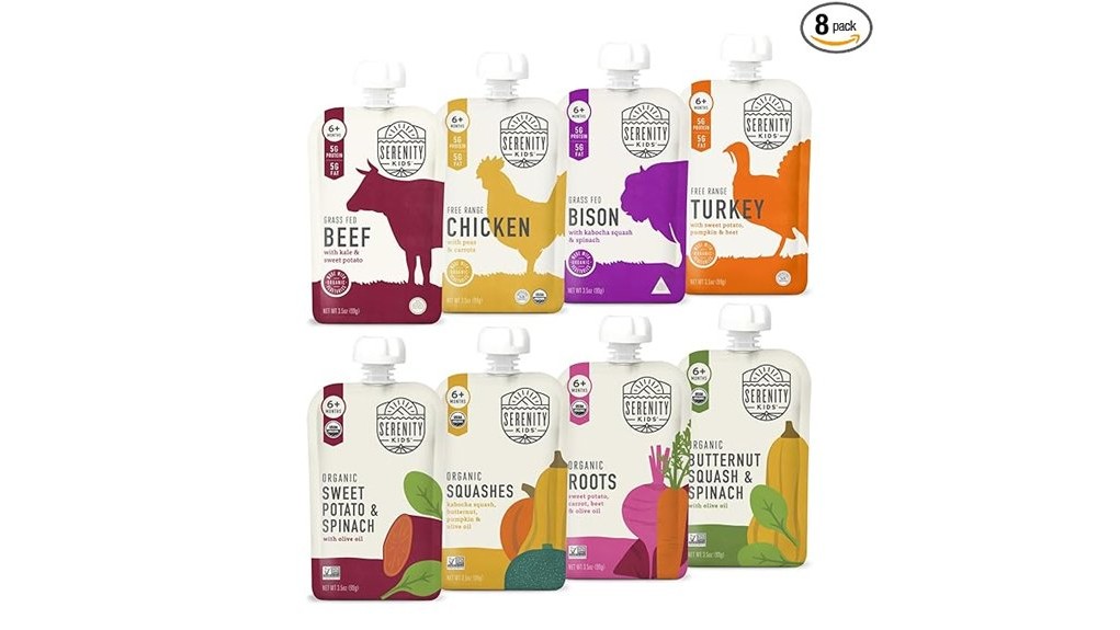 nutritious baby food pouches