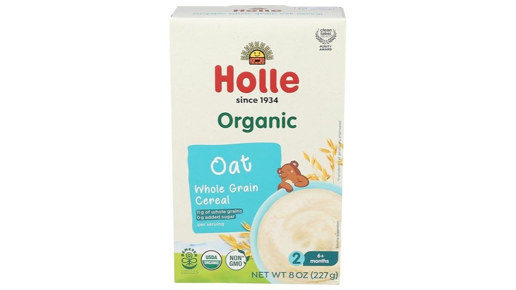 nutritious wholegrain oat cereal