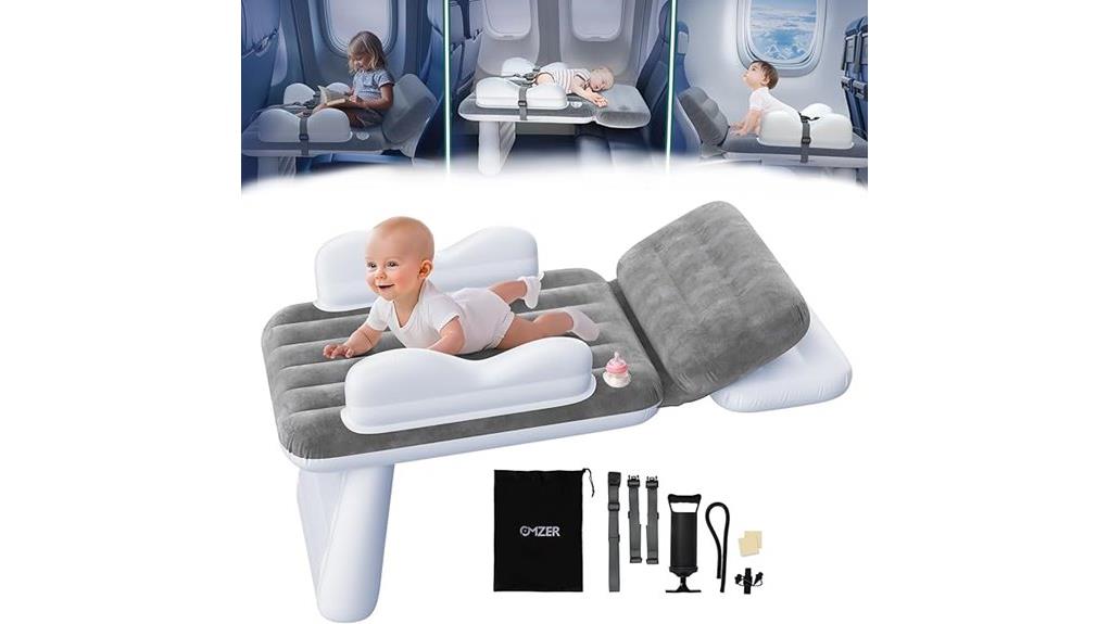 omzer toddler airplane bed