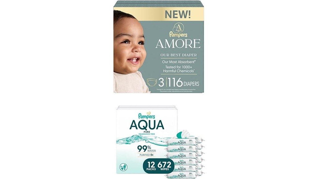 pampers amore comfort and care