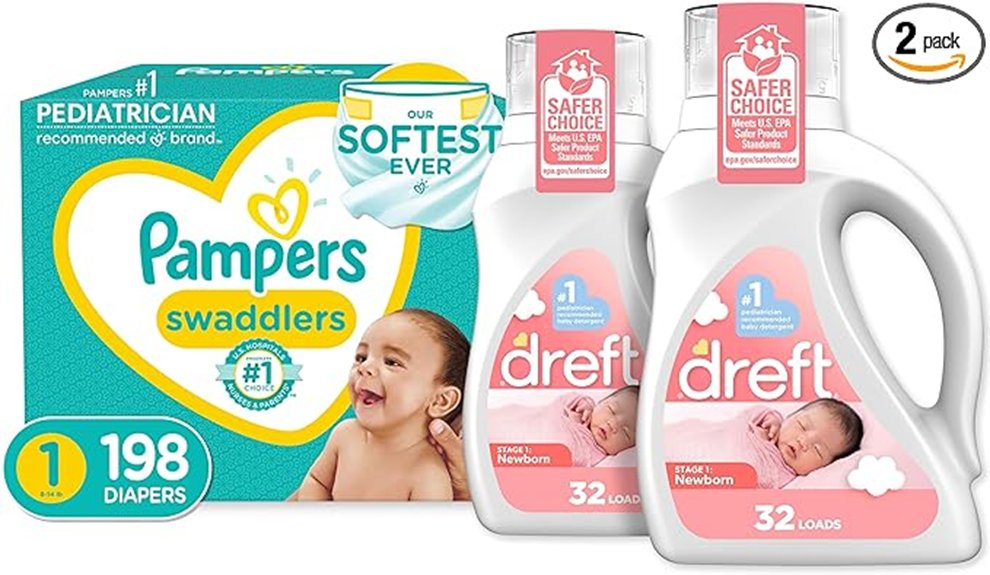 pampers and dreft effectiveness