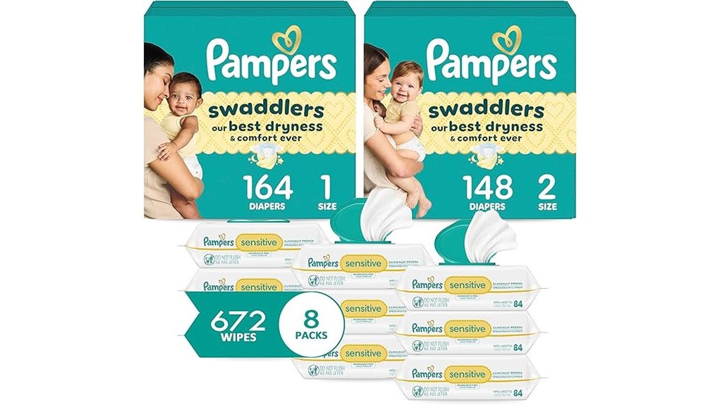 pampers diapers and wipes