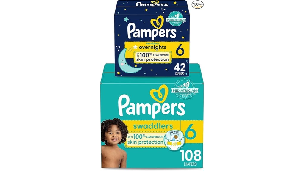 pampers size 6 diapers review