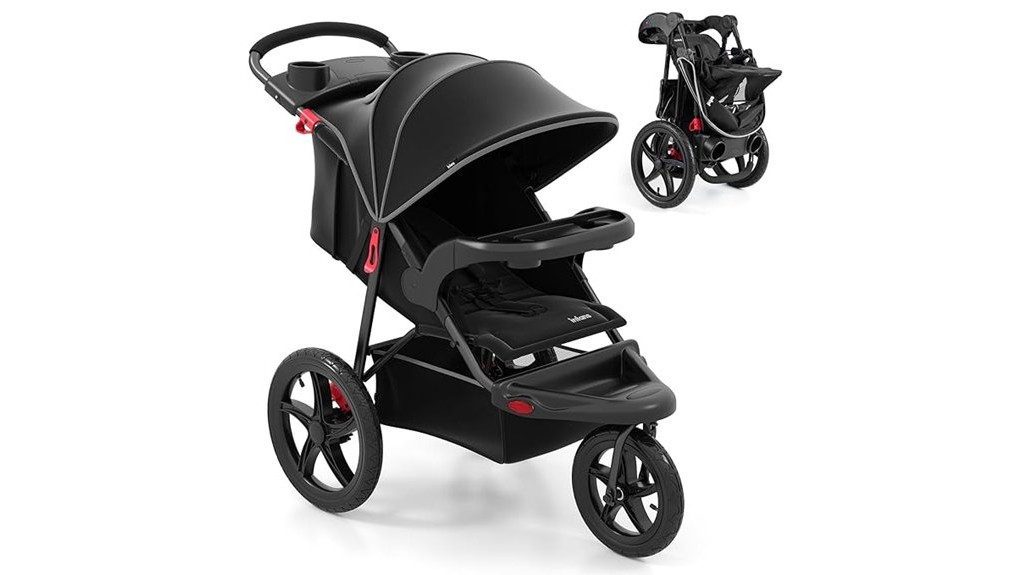 parent friendly jogging stroller