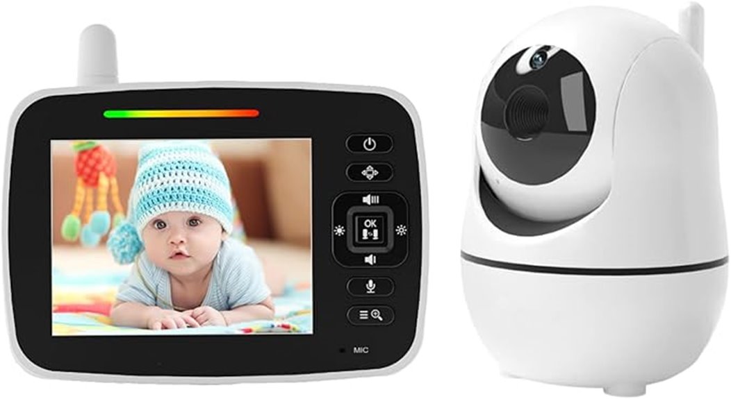 parenting with baby monitor