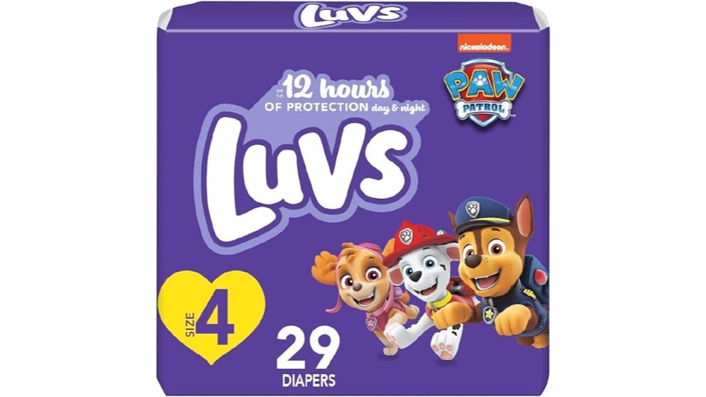 paw patrol themed diaper review