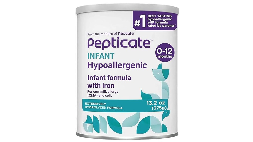 pepticate formula for infants