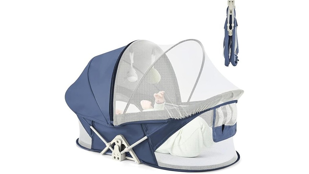 portable baby bassinet review