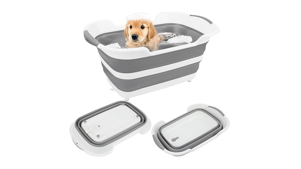 portable dog bathing solution