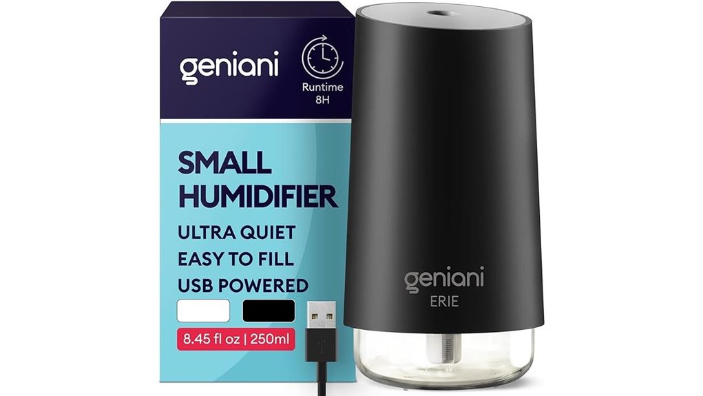 portable night light humidifier