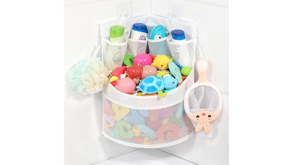 practical bath toy organization