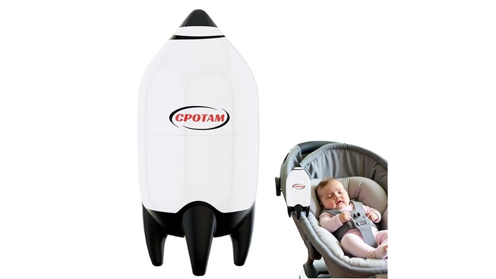 revolutionary stroller rocking solution