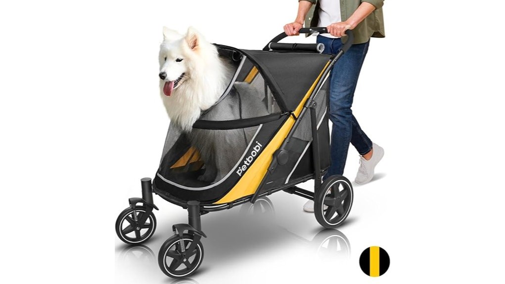 senior friendly dog stroller