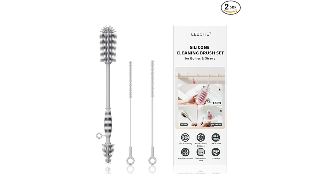 silicone brush cleaning kit