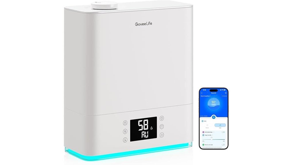 smart cool mist humidifier