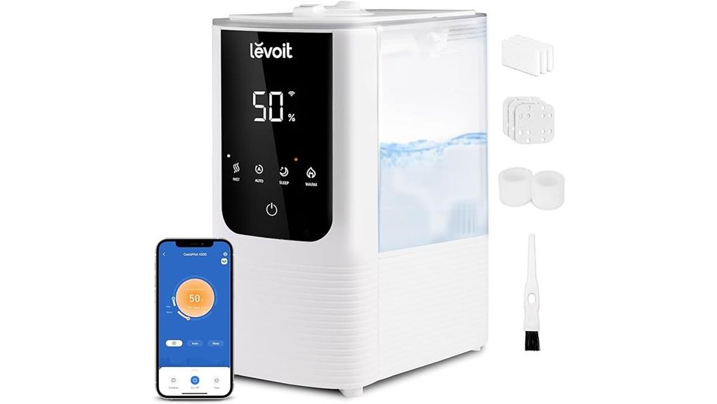 smart humidifier for comfort