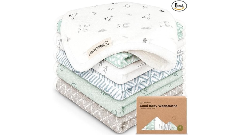 soft absorbent baby washcloths