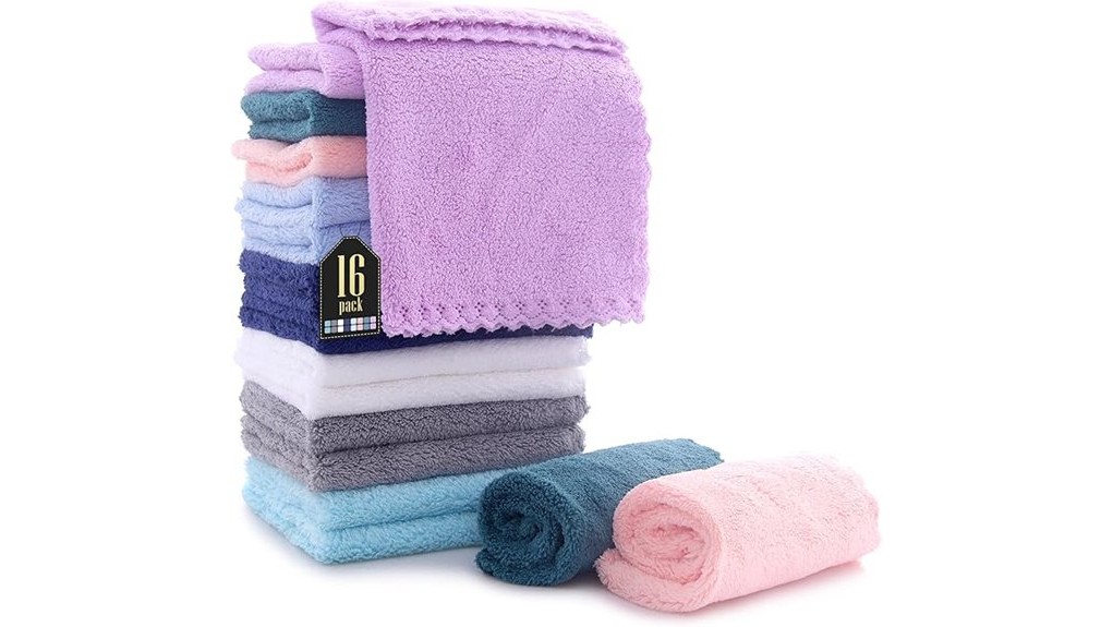 soft absorbent baby washcloths