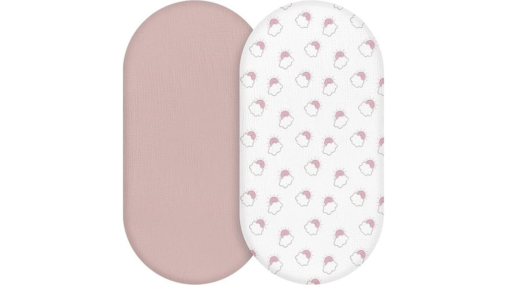 soft breathable bassinet sheets