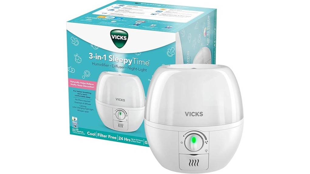 soothing humidifier for comfort