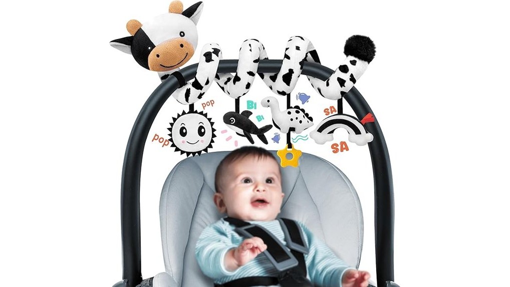 spiral car seat toy