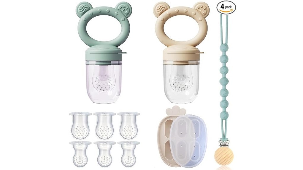 stylish anti drop baby feeder