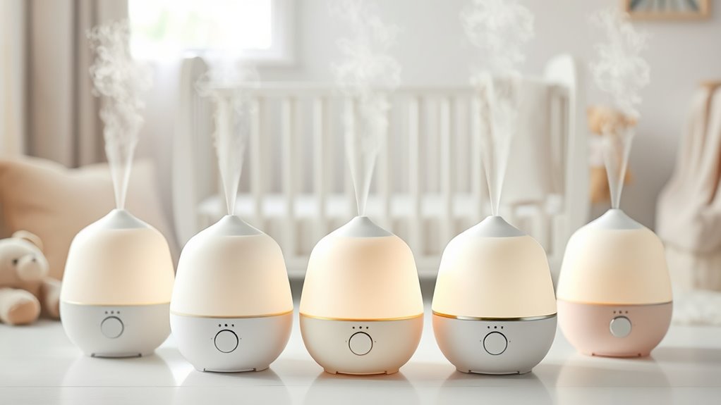top dual mist humidifiers