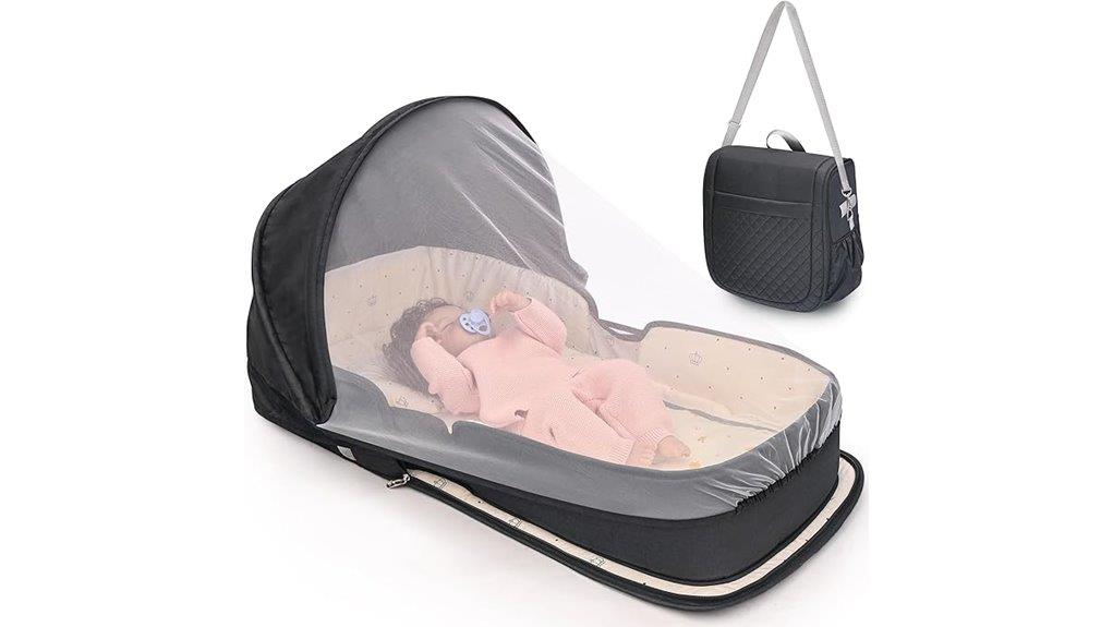 travel friendly bassinet review