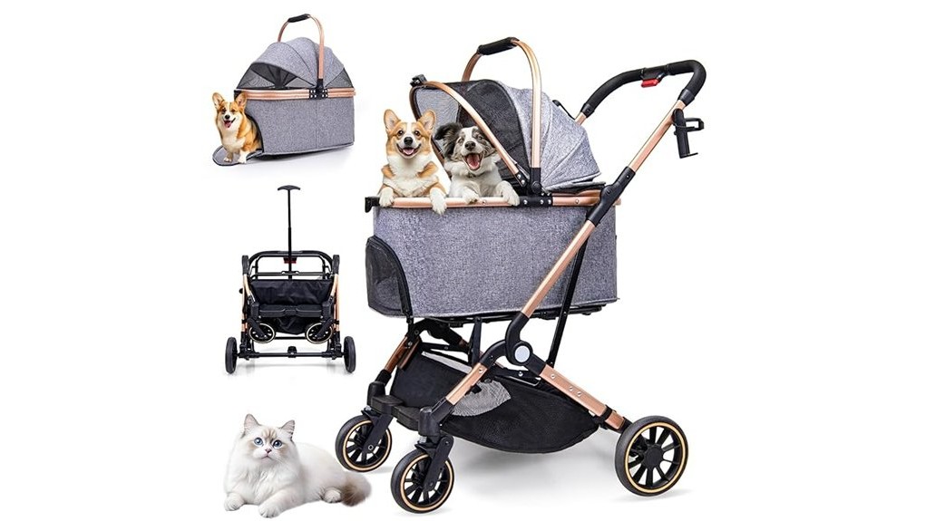travel friendly dog stroller