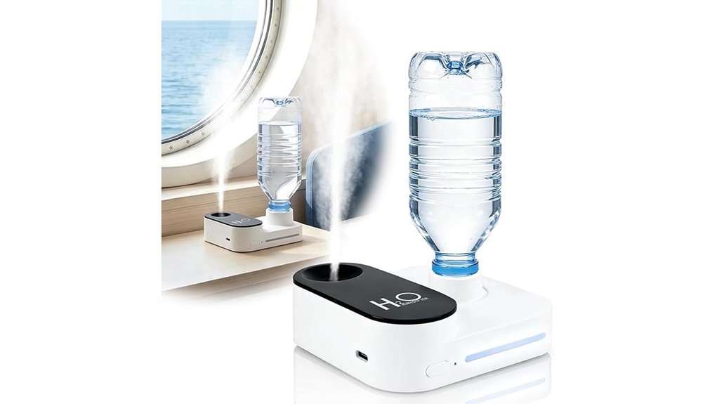 travel humidifier with night light
