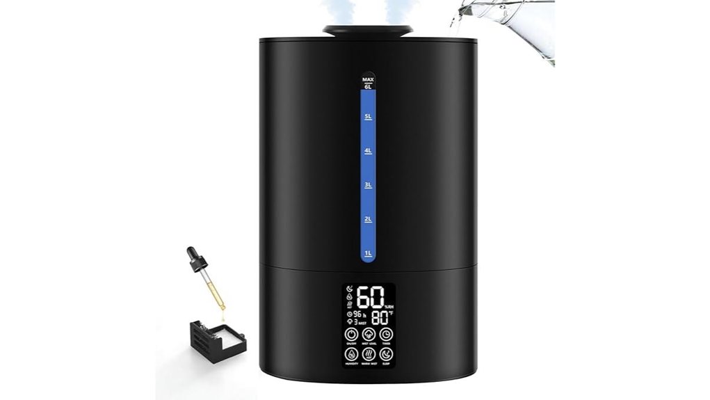 upgraded cool warm humidifier