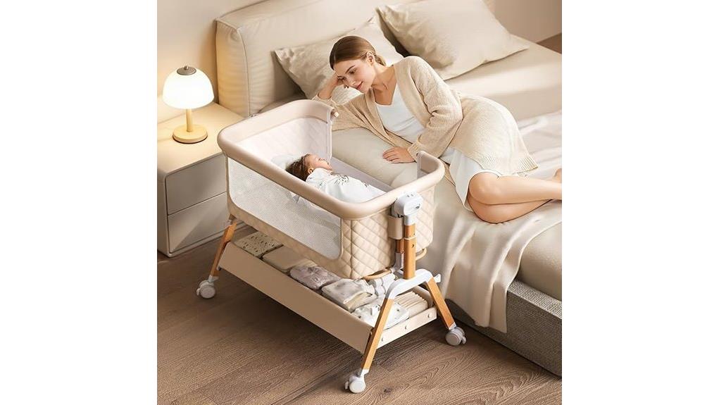 vbsuto baby bassinet review