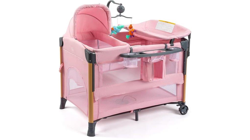 versatile 7 in 1 bassinet solution