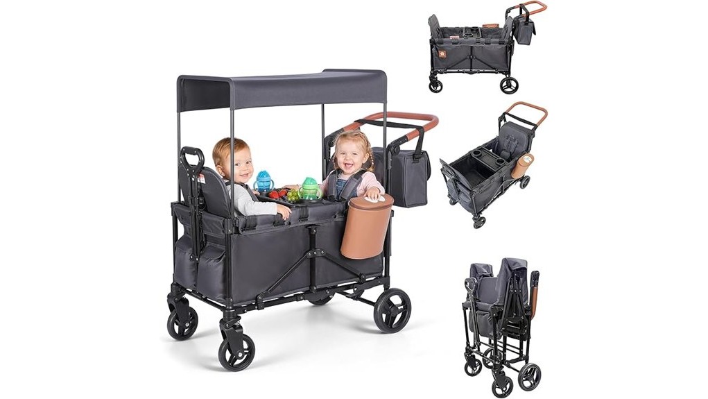 versatile and stylish stroller