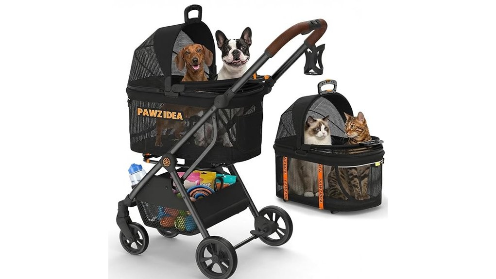 versatile pet stroller solution