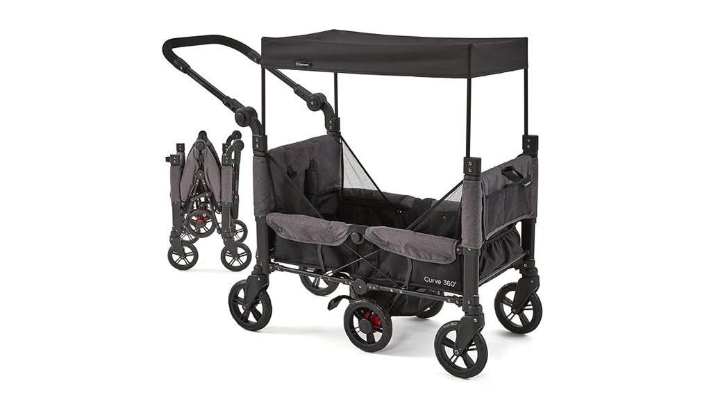 versatile stroller wagon review