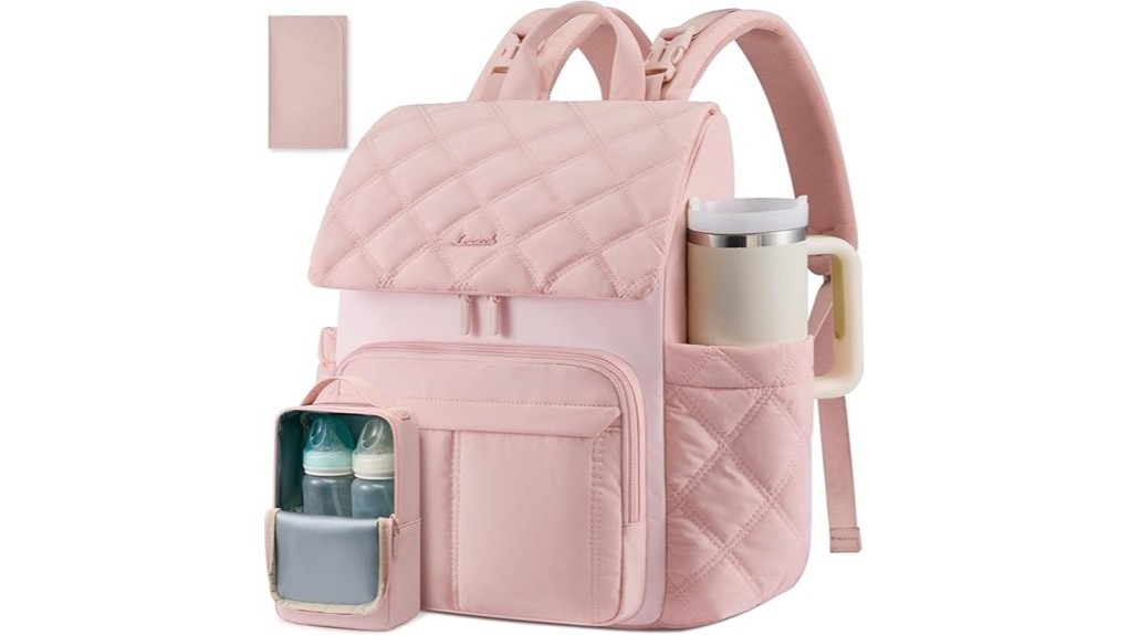 versatile stylish diaper backpack